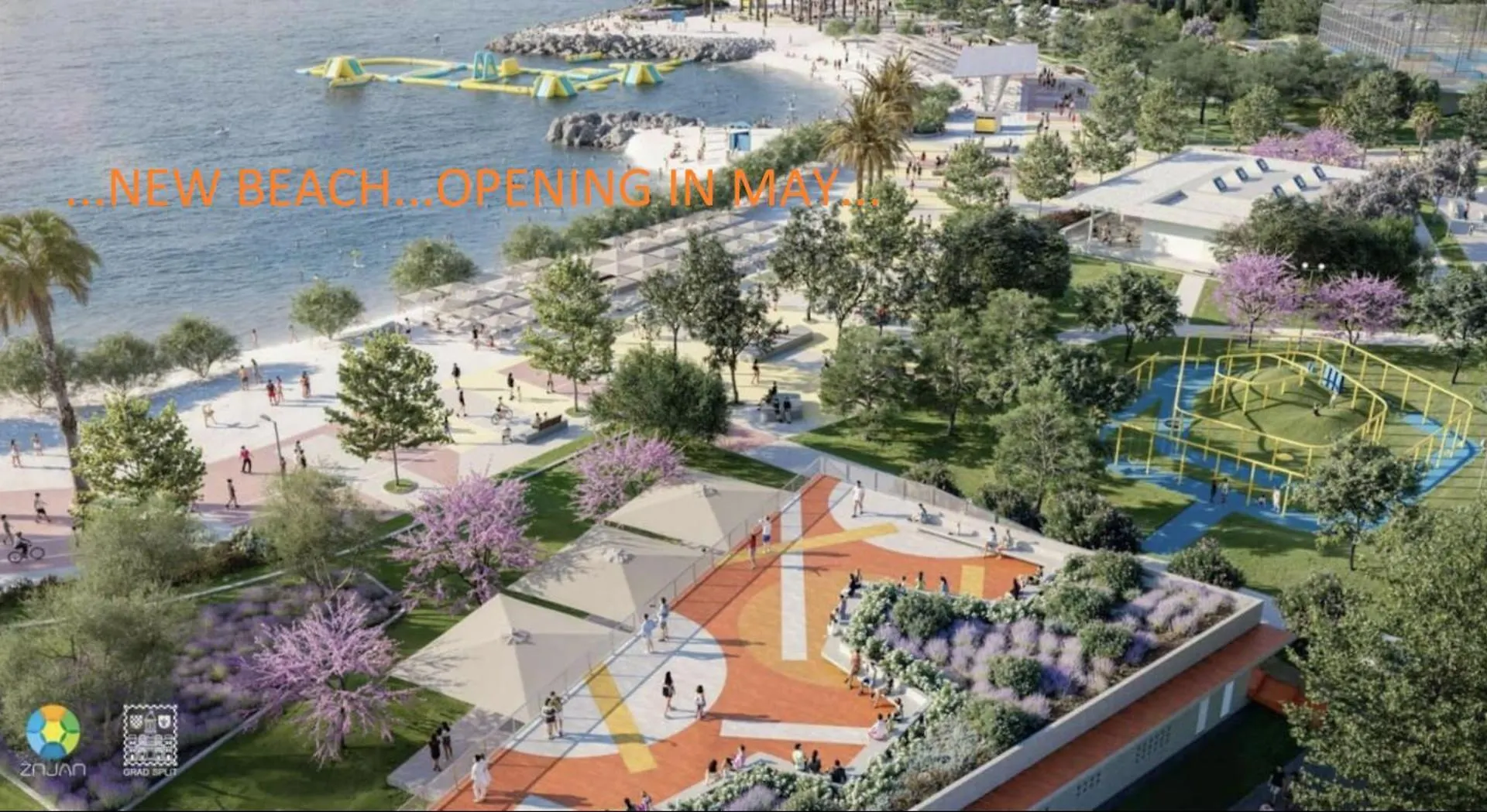 Sea View Znjan Apartment Split